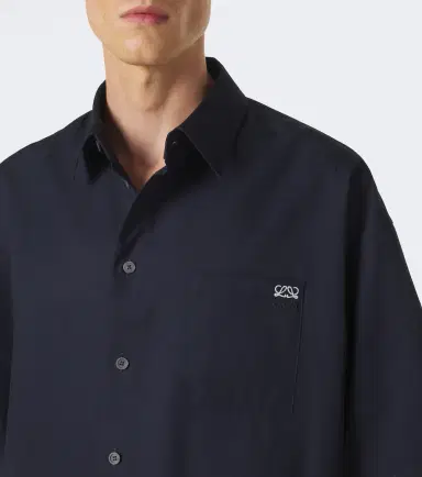 Loewe Anagram cotton twill shirt | Thumbnail 4 Loewe Anagram cotton twill shirt | Thumbnail 4