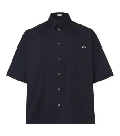 Loewe Anagram cotton twill shirt | Thumbnail 1 Loewe Anagram cotton twill shirt | Thumbnail 1