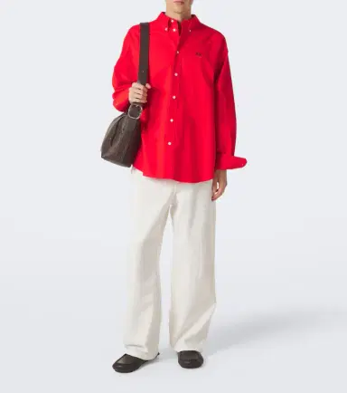 Loewe Anagram cotton twill shirt | Thumbnail 2 Loewe Anagram cotton twill shirt | Thumbnail 2