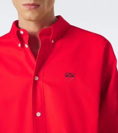 Loewe Anagram cotton twill shirt | Thumbnail 3 Loewe Anagram cotton twill shirt | Thumbnail 3