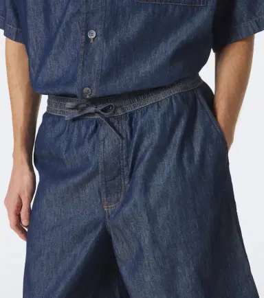 Loewe Anagram cotton chambray shorts | Thumbnail 5 Loewe Anagram cotton chambray shorts | Thumbnail 5