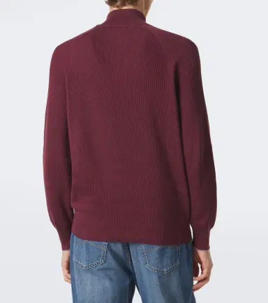 Brunello Cucinelli Ribbed-knit cotton sweater | Thumbnail 2 Brunello Cucinelli Ribbed-knit cotton sweater | Thumbnail 2