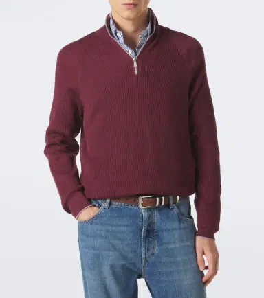 Brunello Cucinelli Ribbed-knit cotton sweater | Thumbnail 4 Brunello Cucinelli Ribbed-knit cotton sweater | Thumbnail 4