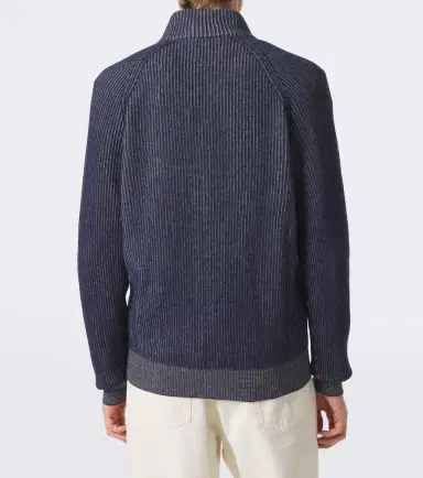 Brunello Cucinelli Ribbed-knit zip-up cashmere sweater | Thumbnail 3 Brunello Cucinelli Ribbed-knit zip-up cashmere sweater | Thumbnail 3