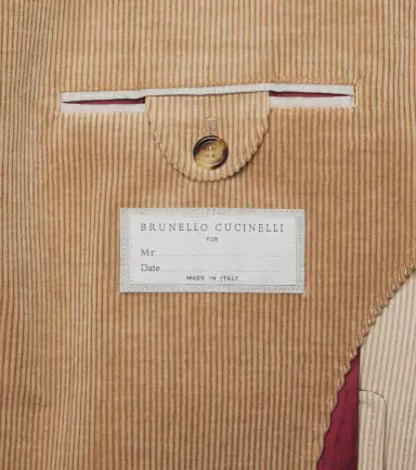 Brunello Cucinelli Cotton and cashmere corduroy suit | Thumbnail 3 Brunello Cucinelli Cotton and cashmere corduroy suit | Thumbnail 3