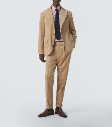 Brunello Cucinelli Cotton and cashmere corduroy suit | Thumbnail 8 Brunello Cucinelli Cotton and cashmere corduroy suit | Thumbnail 8