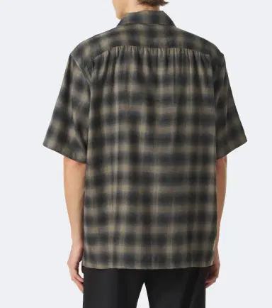 Our Legacy Every checked cotton and wool shirt | Thumbnail 3 Our Legacy Every checked cotton and wool shirt | Thumbnail 3