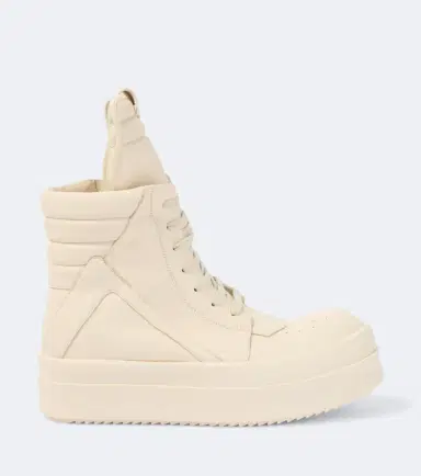 Rick Owens Mega Bumper Geobasket leather sneakers | Thumbnail 3 Rick Owens Mega Bumper Geobasket leather sneakers | Thumbnail 3