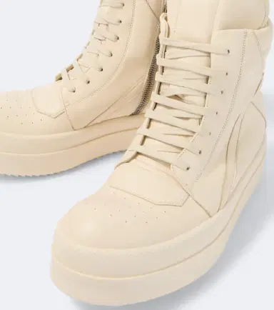Rick Owens Mega Bumper Geobasket leather sneakers | Thumbnail 4 Rick Owens Mega Bumper Geobasket leather sneakers | Thumbnail 4