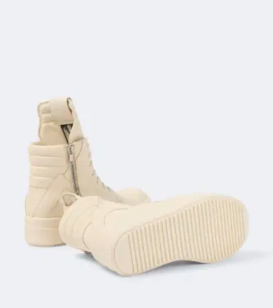 Rick Owens Mega Bumper Geobasket leather sneakers | Thumbnail 5 Rick Owens Mega Bumper Geobasket leather sneakers | Thumbnail 5