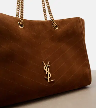 Saint Laurent Niki East/West suede tote bag | Thumbnail 4 Saint Laurent Niki East/West suede tote bag | Thumbnail 4