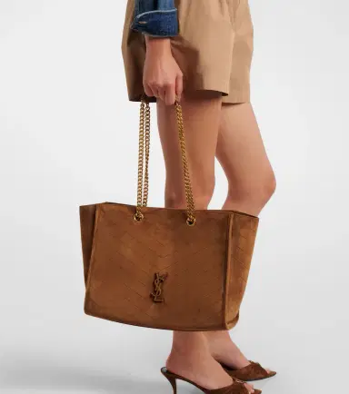 Saint Laurent Niki East/West suede tote bag | Thumbnail 5 Saint Laurent Niki East/West suede tote bag | Thumbnail 5