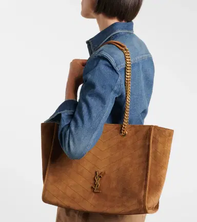 Saint Laurent Niki East/West suede tote bag | Thumbnail 7 Saint Laurent Niki East/West suede tote bag | Thumbnail 7