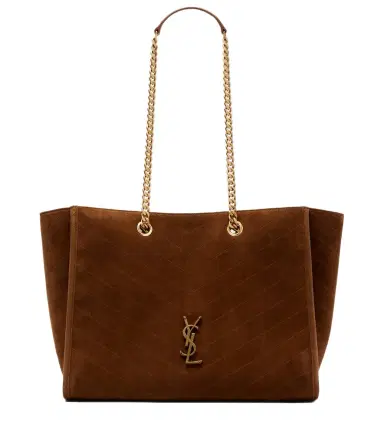 Saint Laurent Niki East/West suede tote bag | Thumbnail 1 Saint Laurent Niki East/West suede tote bag | Thumbnail 1