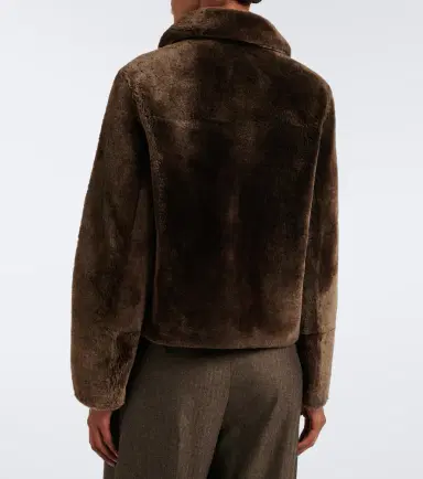 Yves Salomon Shearling jacket | Thumbnail 2 Yves Salomon Shearling jacket | Thumbnail 2
