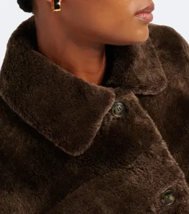 Yves Salomon Shearling jacket | Thumbnail 4 Yves Salomon Shearling jacket | Thumbnail 4