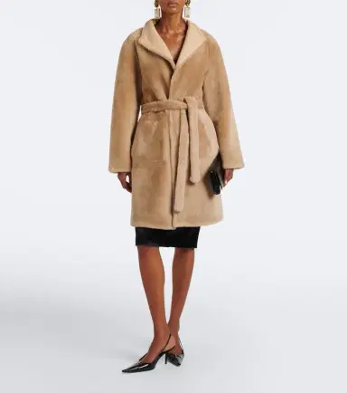 Yves Salomon Reversible shearling coat | Thumbnail 2 Yves Salomon Reversible shearling coat | Thumbnail 2