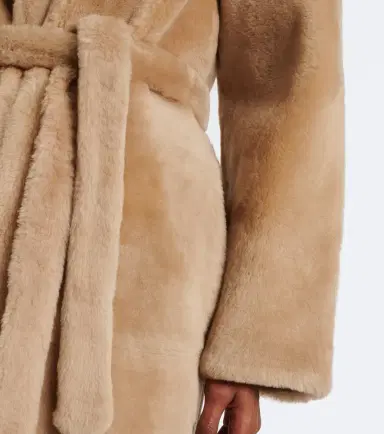 Yves Salomon Reversible shearling coat | Thumbnail 3 Yves Salomon Reversible shearling coat | Thumbnail 3