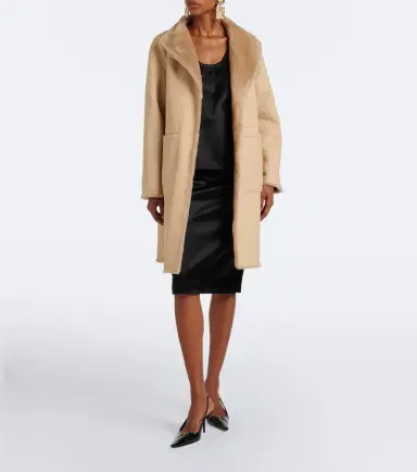 Yves Salomon Reversible shearling coat | Thumbnail 5 Yves Salomon Reversible shearling coat | Thumbnail 5