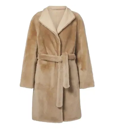 Yves Salomon Reversible shearling coat | Thumbnail 1 Yves Salomon Reversible shearling coat | Thumbnail 1