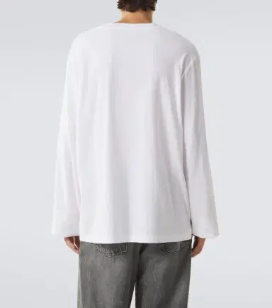 Acne Studios Logo cotton-blend jersey T-shirt | Thumbnail 4 Acne Studios Logo cotton-blend jersey T-shirt | Thumbnail 4