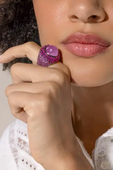 ALEXANDER LAUT Ruby Pink Sapphire Ring | Thumbnail 2 ALEXANDER LAUT Ruby Pink Sapphire Ring | Thumbnail 2