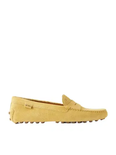 Tod's Gommino Suede Loafers | Thumbnail 1 Tod's Gommino Suede Loafers | Thumbnail 1
