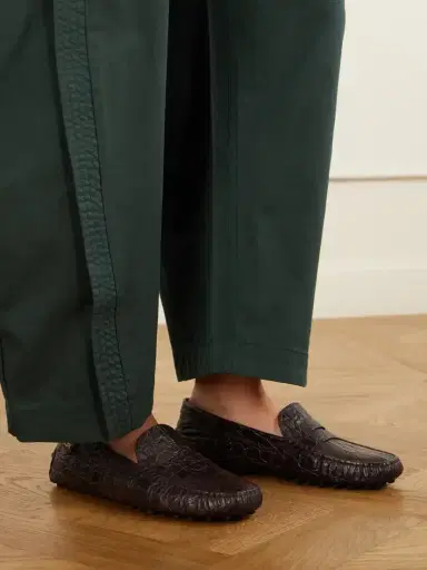 Tod's Gommino Croc-effect Leather Loafers | Thumbnail 2 Tod's Gommino Croc-effect Leather Loafers | Thumbnail 2