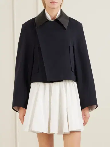 Givenchy Cotton And Wool-blend Gabardine Jacket | Thumbnail 3 Givenchy Cotton And Wool-blend Gabardine Jacket | Thumbnail 3