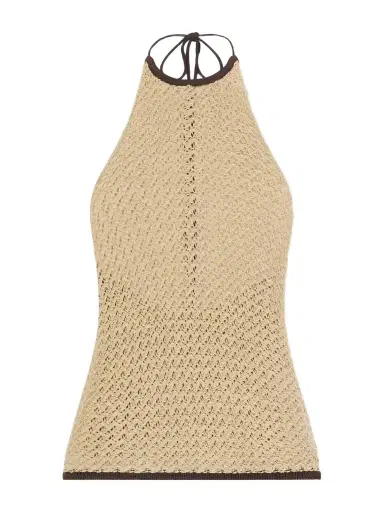 SIR. Ellinor Crocheted Cotton Tank | Thumbnail 1 SIR. Ellinor Crocheted Cotton Tank | Thumbnail 1