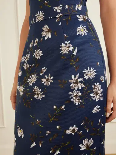 Emilia Wickstead Lorelei Faille Midi Skirt | Thumbnail 4 Emilia Wickstead Lorelei Faille Midi Skirt | Thumbnail 4