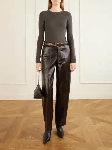 ARMA Palermo Leather Straight-leg Pants | Thumbnail 2 ARMA Palermo Leather Straight-leg Pants | Thumbnail 2
