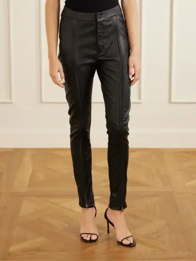Tom Ford Zip-embellished Leather Skinny Pants | Thumbnail 3 Tom Ford Zip-embellished Leather Skinny Pants | Thumbnail 3