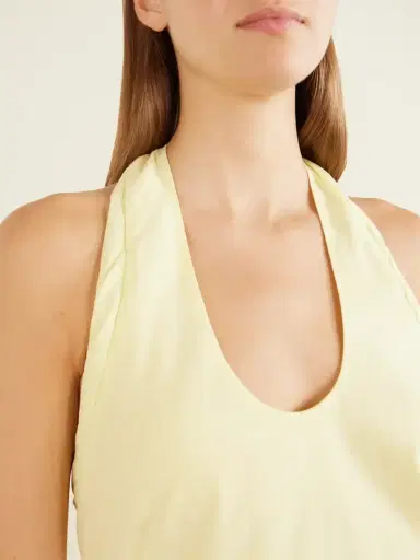 SIR. Rochelle Knotted Cotton Maxi Dress | Thumbnail 4 SIR. Rochelle Knotted Cotton Maxi Dress | Thumbnail 4