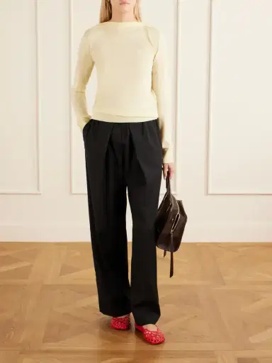 Loewe Anagram-embroidered Wool-blend Sweater | Thumbnail 2 Loewe Anagram-embroidered Wool-blend Sweater | Thumbnail 2