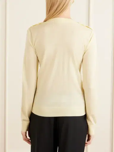 Loewe Anagram-embroidered Wool-blend Sweater | Thumbnail 3 Loewe Anagram-embroidered Wool-blend Sweater | Thumbnail 3
