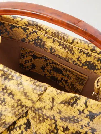 Dries Van Noten Snake-effect Leather Clutch | Thumbnail 6 Dries Van Noten Snake-effect Leather Clutch | Thumbnail 6