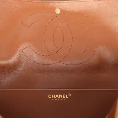 Chanel Chanel Maxi "Souplissimo" Large Flap Bag Camel Suede Gold Hardware | Thumbnail 11 Chanel Chanel Maxi "Souplissimo" Large Flap Bag Camel Suede Gold Hardware | Thumbnail 11