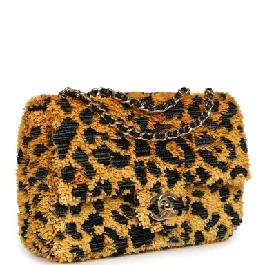 Chanel Chanel Mini Cheetah Print Flap Bag Orange, Black Sequin Gold Hardware | Thumbnail 2 Chanel Chanel Mini Cheetah Print Flap Bag Orange, Black Sequin Gold Hardware | Thumbnail 2