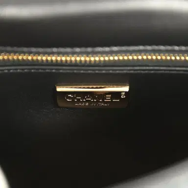 Chanel Chanel Mini Cheetah Print Flap Bag Orange, Black Sequin Gold Hardware | Thumbnail 9 Chanel Chanel Mini Cheetah Print Flap Bag Orange, Black Sequin Gold Hardware | Thumbnail 9