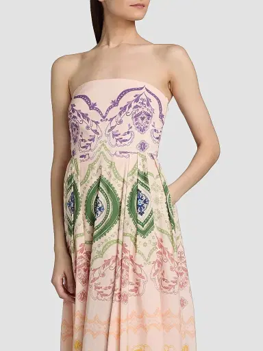 Misa Los Angeles Women's Maddie Printed A-Line Maxi Dress - Rainbow Ceramic - Size XL | Thumbnail 6 Misa Los Angeles Women's Maddie Printed A-Line Maxi Dress - Rainbow Ceramic - Size XL | Thumbnail 6