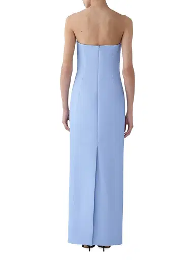 Carolina Herrera Women's Bead-Embellished Floral Strapless Column Gown | Thumbnail 4 Carolina Herrera Women's Bead-Embellished Floral Strapless Column Gown | Thumbnail 4