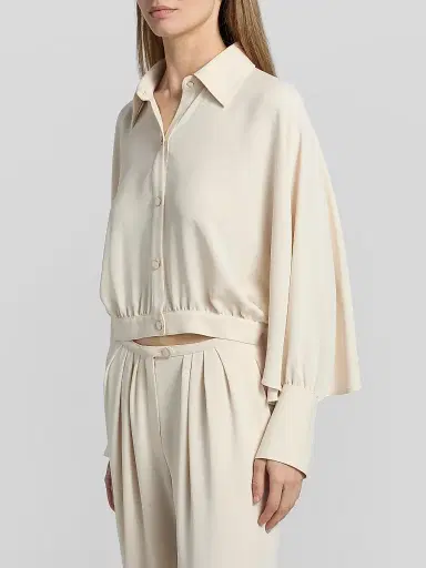Ramy Brook Women's Lilliana Point Collar Top | Thumbnail 4 Ramy Brook Women's Lilliana Point Collar Top | Thumbnail 4