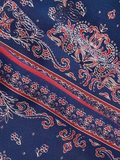 Cami NYC Women's Aviva Paisley-Print Silk Miniskirt - Mariners Bandana | Thumbnail 7 Cami NYC Women's Aviva Paisley-Print Silk Miniskirt - Mariners Bandana | Thumbnail 7