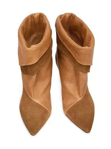 Isabel Marant Women's Lyone 75MM Leather Boots | Thumbnail 4 Isabel Marant Women's Lyone 75MM Leather Boots | Thumbnail 4