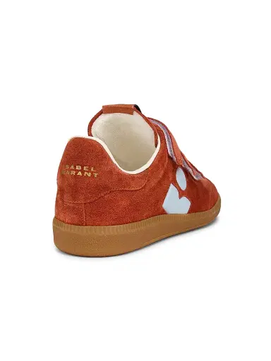 Isabel Marant Women's Beth 50MM Suede Low-Top Sneakers - Brick Light Blue - Size 11 | Thumbnail 3 Isabel Marant Women's Beth 50MM Suede Low-Top Sneakers - Brick Light Blue - Size 11 | Thumbnail 3