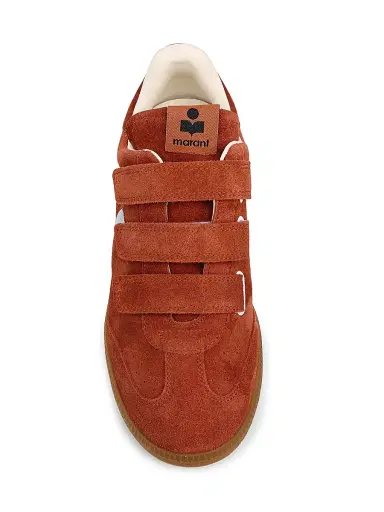 Isabel Marant Women's Beth 50MM Suede Low-Top Sneakers - Brick Light Blue - Size 11 | Thumbnail 4 Isabel Marant Women's Beth 50MM Suede Low-Top Sneakers - Brick Light Blue - Size 11 | Thumbnail 4
