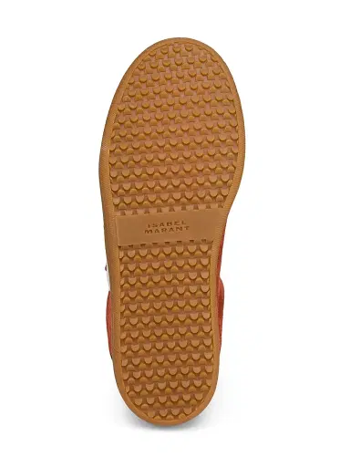 Isabel Marant Women's Beth 50MM Suede Low-Top Sneakers - Brick Light Blue - Size 11 | Thumbnail 6 Isabel Marant Women's Beth 50MM Suede Low-Top Sneakers - Brick Light Blue - Size 11 | Thumbnail 6