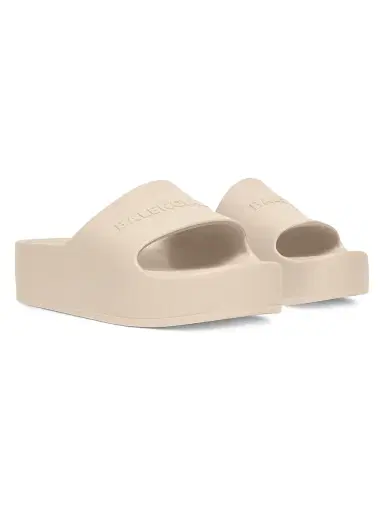 Balenciaga Women's Chunky Slide Sandals - Sand | Thumbnail 2 Balenciaga Women's Chunky Slide Sandals - Sand | Thumbnail 2