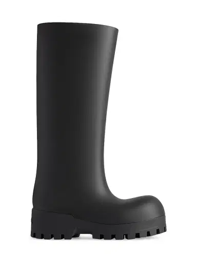 Balenciaga Women's Bulldozer Rainboots - Black | Thumbnail 1 Balenciaga Women's Bulldozer Rainboots - Black | Thumbnail 1